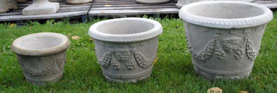 Med. festival planter 13”h. – Lambe Concrete – Handcrafted Concrete ...