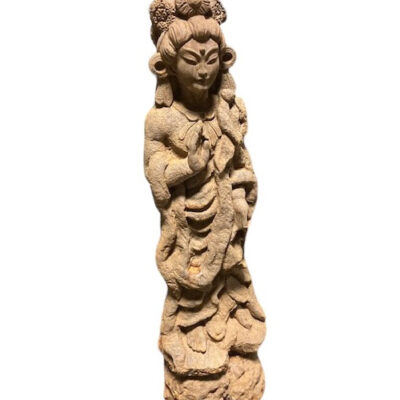 Oriental Lady Waving  35"