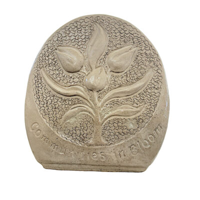 Communities in Bloom Plaque Standing