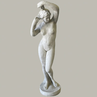 Standing Lady Playing with Hair