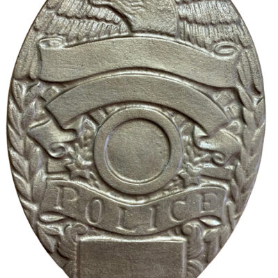 Police Badge 10" h.