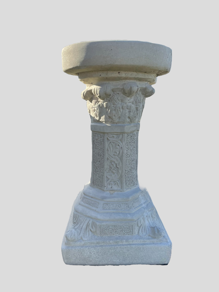 Roman Column 23 H Lambe Concrete Handcrafted Concrete Products   Roman Column 22 H 175 1 