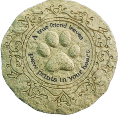 Paw Print Stone