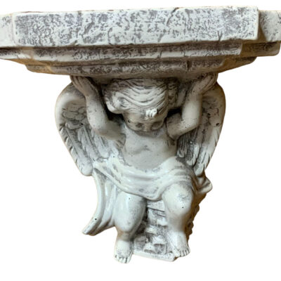 Cherub wall shelf  12"h.
