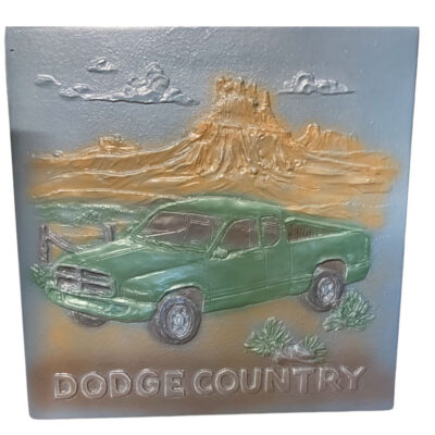 Dodge Plaque 18 x 18