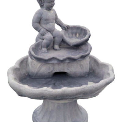 Boy on Shell Fountain Incl. Pump
