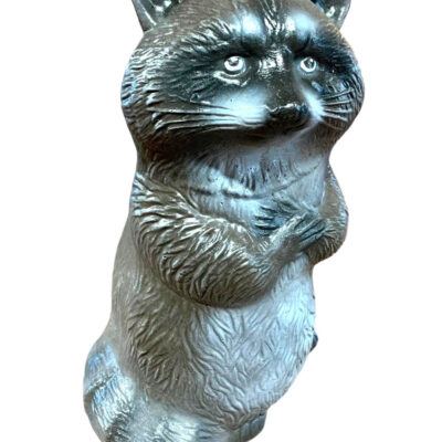 Raccoon sitting lg. 18"h.