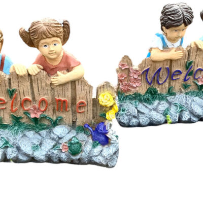 Welcome Children 14"h. X 19"l.