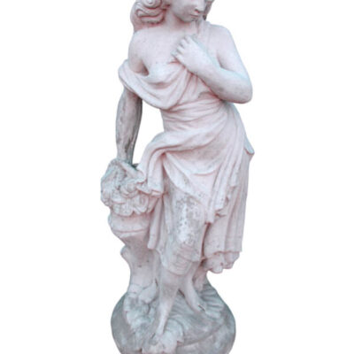 Goddess with Flower Basket 53"