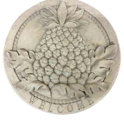 Pineapple Welcome Stone 14"