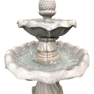 Two Tier Tulip Bowl Fountain