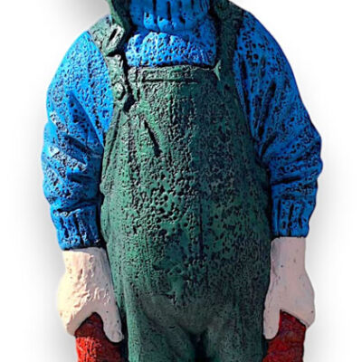 Fisherman with two Lobsters