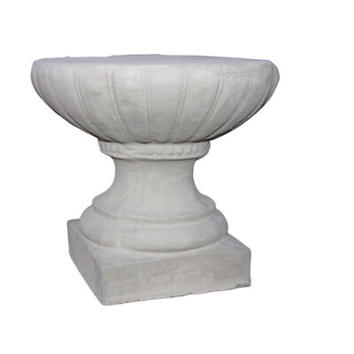 Round Pedestal with Square Base 14" x 13"