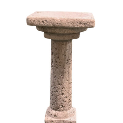 Stone Birdbath Pedestal