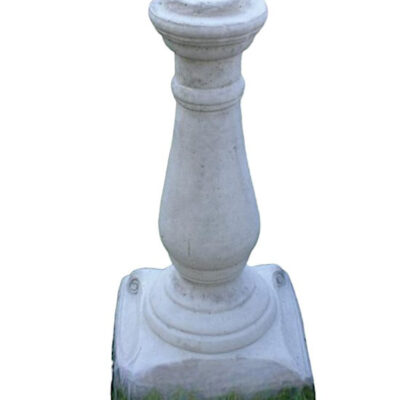 Plain Ped Square base 25"h