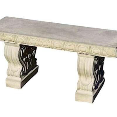 Straight Fluted Roman Bench 14 x 40