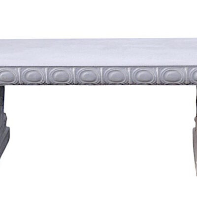 Straight Fluted Roman Bench with Roman Legs 14x 40L
