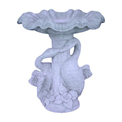Swan Birdbath
