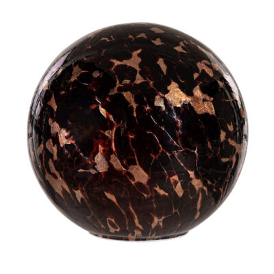Glass Ball Globe 8 with LED Black Light