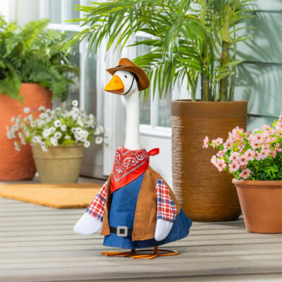 Porch Goose Outfit -Cowboy