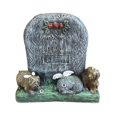 Puppy memorial 14"h.