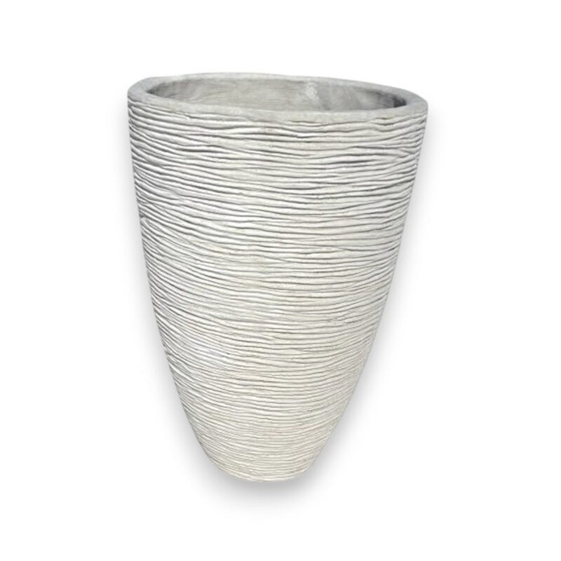 Strata Planter Round 24h x 17w – Lambe Concrete – Handcrafted Concrete ...